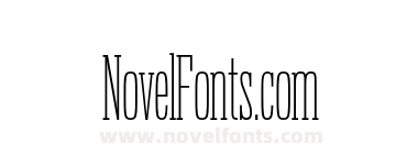 Antenna Serif Compressed Thin