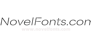 Area Inktrap Extended Thin Italic