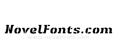 LTAuthenticStencil-HeavyItalic