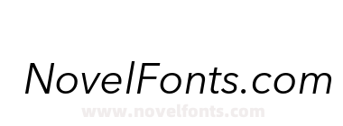 Avenir Next W05 Italic