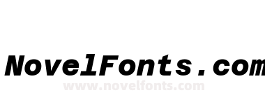 Azeret Mono Extra Bold Italic