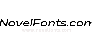BD Megatoya Extended Semibold Italic