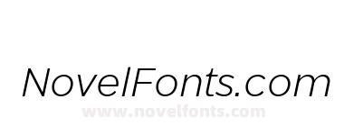BD Megatoya Light Italic