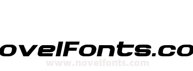 BRONSON Black Italic