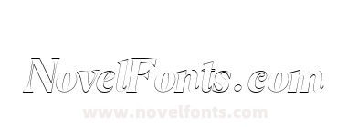 Bagilean Geliayditan Elegant Outline Italic