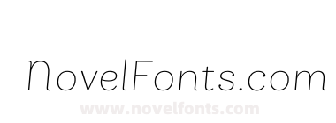 Bakewell W05 Thin Italic