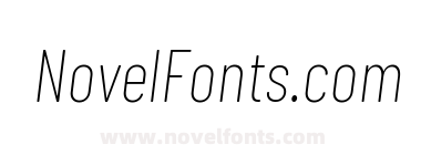 Barlow Condensed Thin Italic
