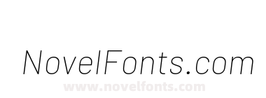 Barlow Thin Italic