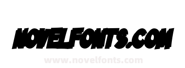 Bazinga! Shadow Left Italic