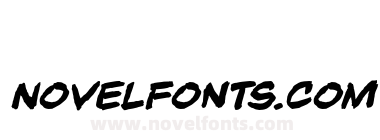 Beelzebrush BlackBB Italic