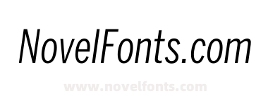 Benton Sans Compressed Book Italic