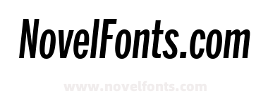 Benton Sans Extra Compressed Medium Italic
