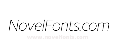 Berlingske Sans Extralight Italic