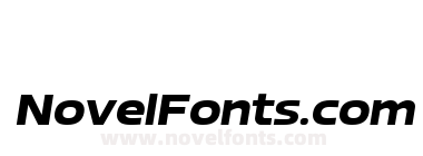 Bizmo Extra Bold Oblique