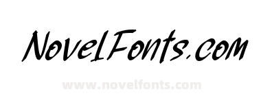 Black Smith Italic Personal U Italic