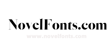 Bodoni Ferrara Banner Heavy