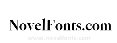 Bodoni Ferrara Display Bold