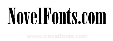 Bodoni Poster Compressed Bold