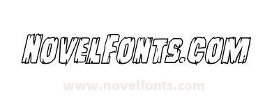 Leatherface Outline Italic