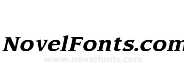 Leawood Bold Italic