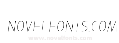 Bosque Thin Italic