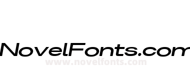 Britanica Extra Bold Expanded Italic