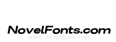 Britanica Heavy Semi Expanded Italic