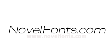 Britanica Light Semi Expanded Italic