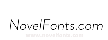Brooklyn Heritage Sans Thin Italic