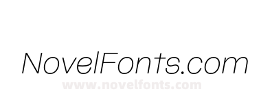 CA Spotnik W05 Thin Italic