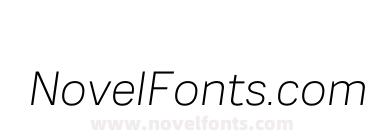 CA Zentrum Wide Light Italic