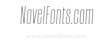 CONQUEST Slab serif Thin Italic Italic
