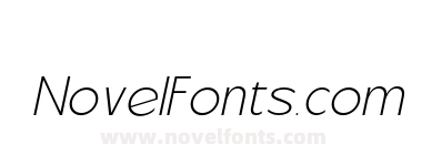 Carltine Extra Light Italic