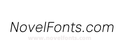Celex Grotesk Light Italic