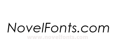 Century Gothic Pro Italic