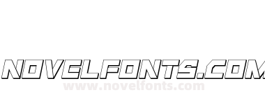 Liberty Island 3D Italic