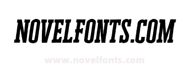 Cheddar Gothic Slab Italic