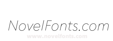 Chesna Grotesk Thin Italic