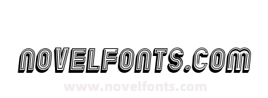 Chicago Bright Neon 3D Italic