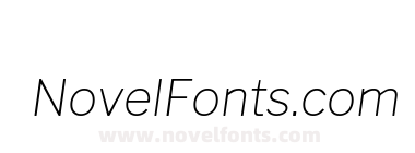Libre Franklin Thin Italic