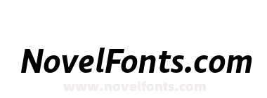 Comenia Sans Bold Italic
