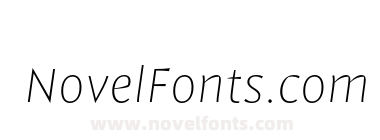 Comma Base Hairline Italic