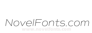 Commuters Sans Thin Italic