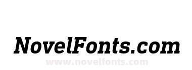 DIN Next Slab Bold Italic