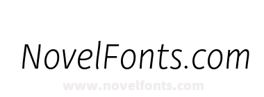 Deva Ideal Light Italic