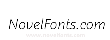 Dez Now Sans Extra Light Italic