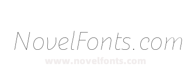Dez Now Sans Gaunt Italic