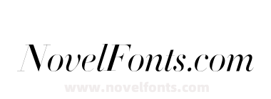 Didot HTF L96 Light Ital