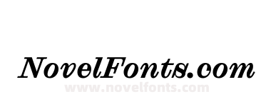 Droulers Clarendon WEB Bold Italic