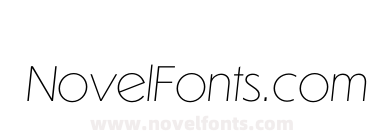 Dunbar Tall Extra Light Italic
